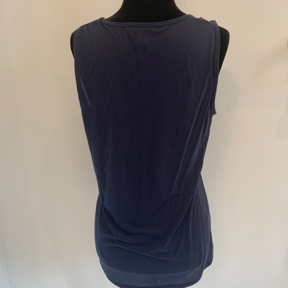 Navy Blue Tank Top - Picture 2 of 2
